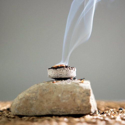 Chios mastic resin used for aromatic incense on charcoal.